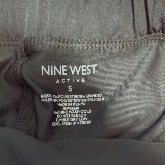 Nine West Women's Black Athletic Shorts - Picture 4 of 7